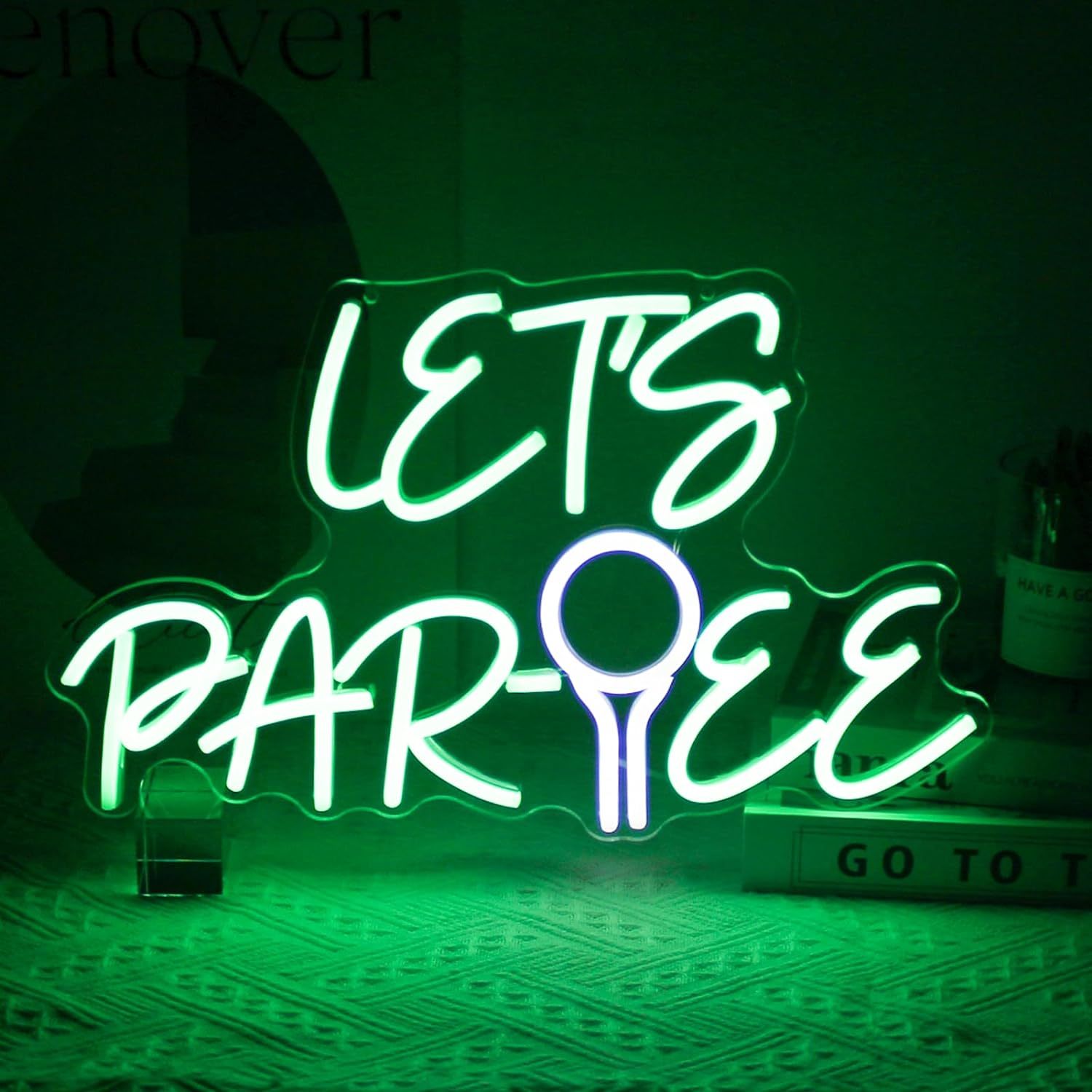 Party Games Golf - Lets Par Tee LED Neon Sign
