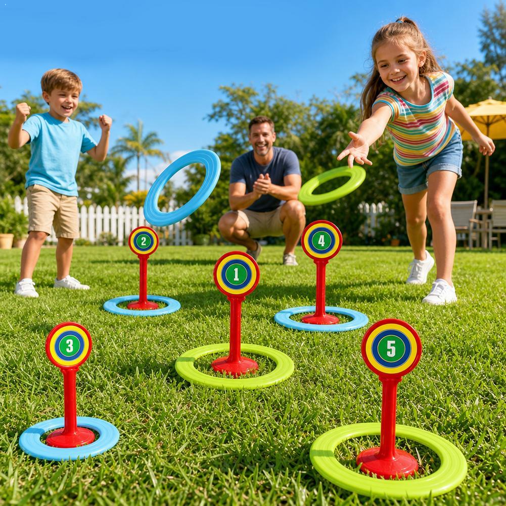 Party Games Kids Outdoor - Kids Plastic Game Set Outdoor Lawn