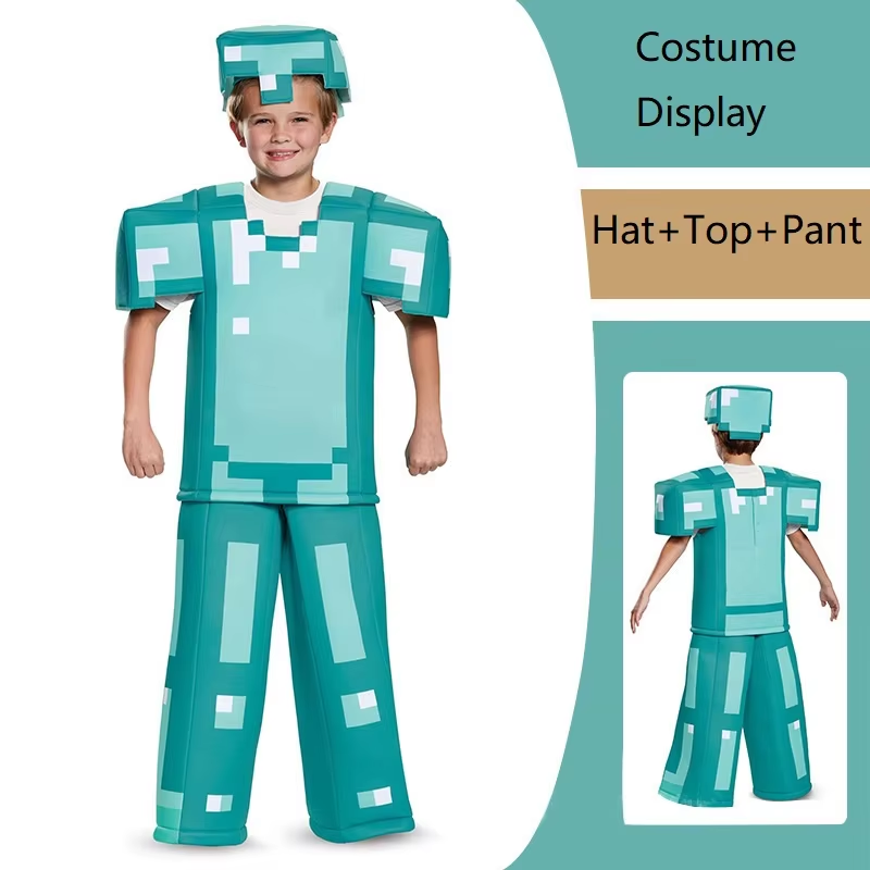 Party Games Kids - NEW Kids Cosplay Diamond Armor Game