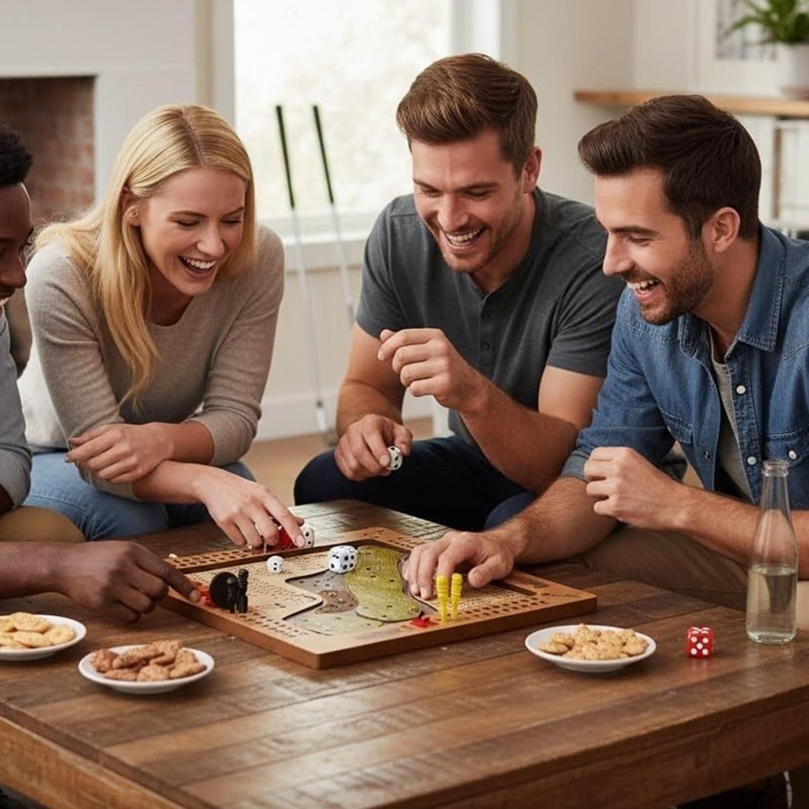 Golf Dice Game Wooden Challeng - Party Games Golf recension och pris