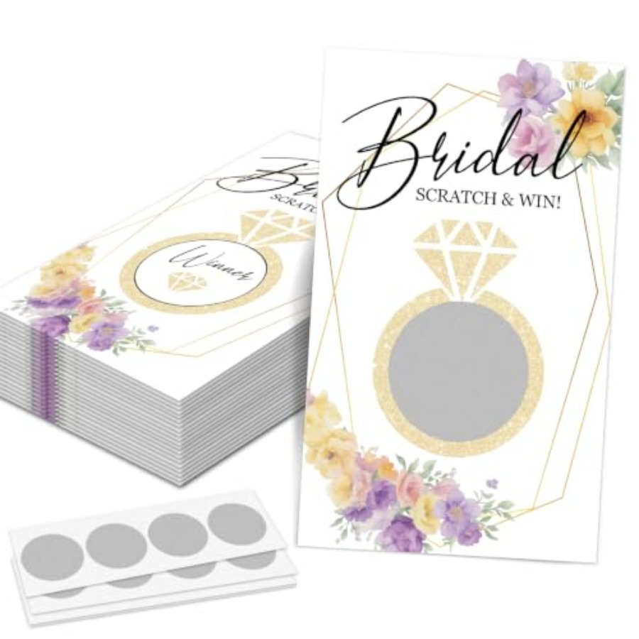 Golden Ring Bridal Shower Scra - Party Games Bridal Shower recension och pris