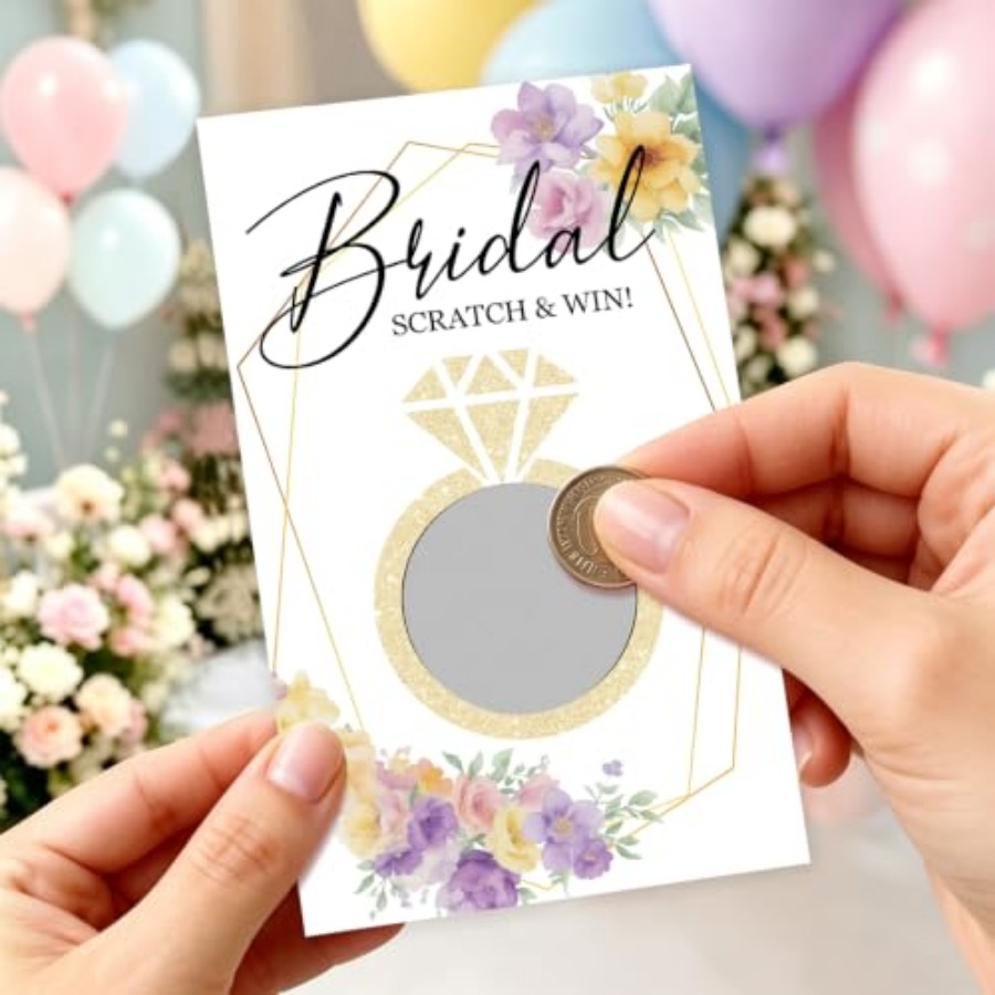 Golden Ring Bridal Shower Scra - Party Games Bridal Shower recension och pris