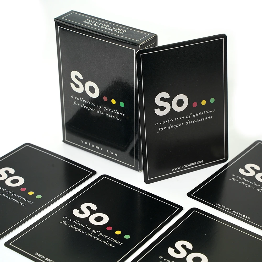 So Cards Conversation Starter  - Party Games Questions For Adults recension och pris