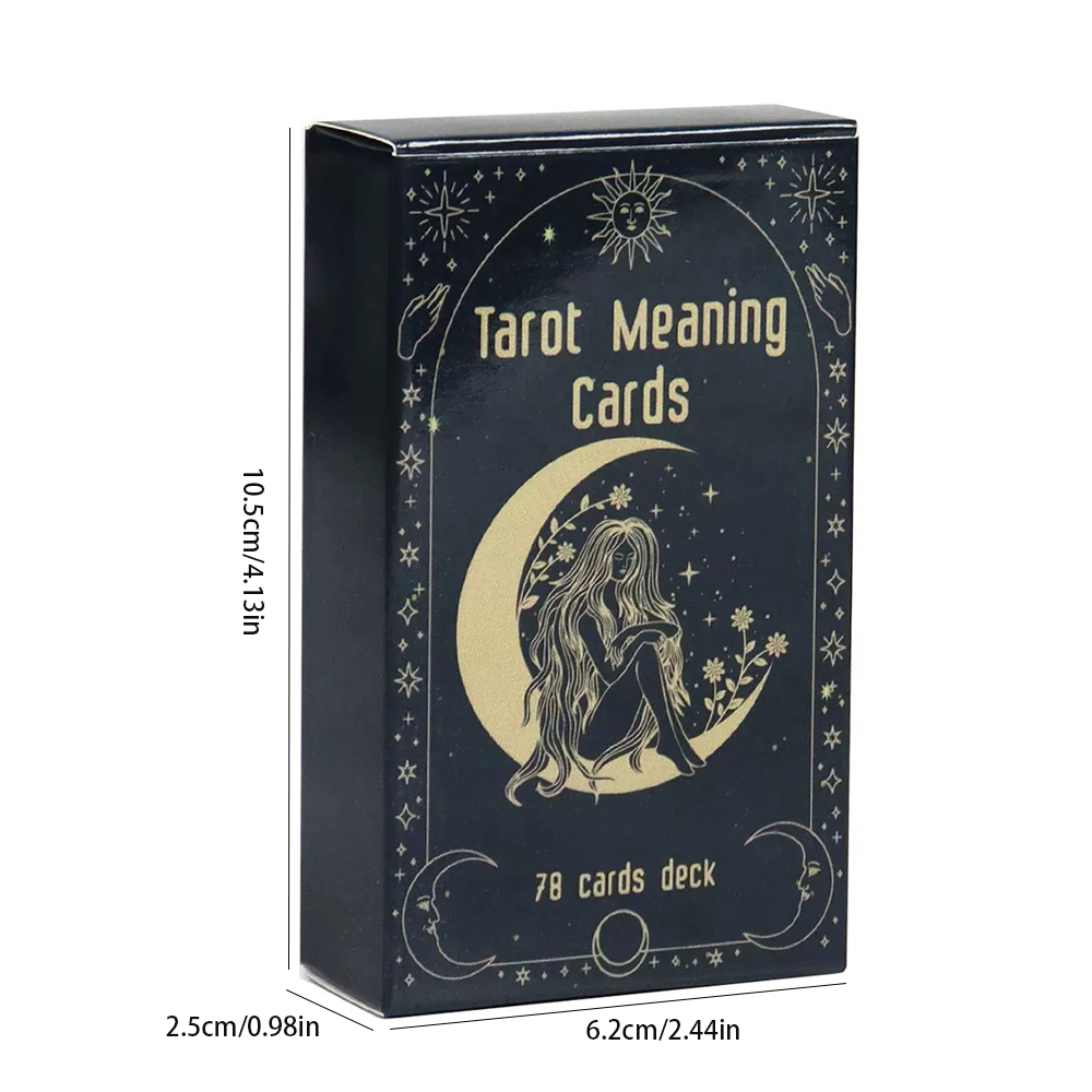 78 Cards / Deck Tarot Meaning  - Party Games Meaning recension och pris
