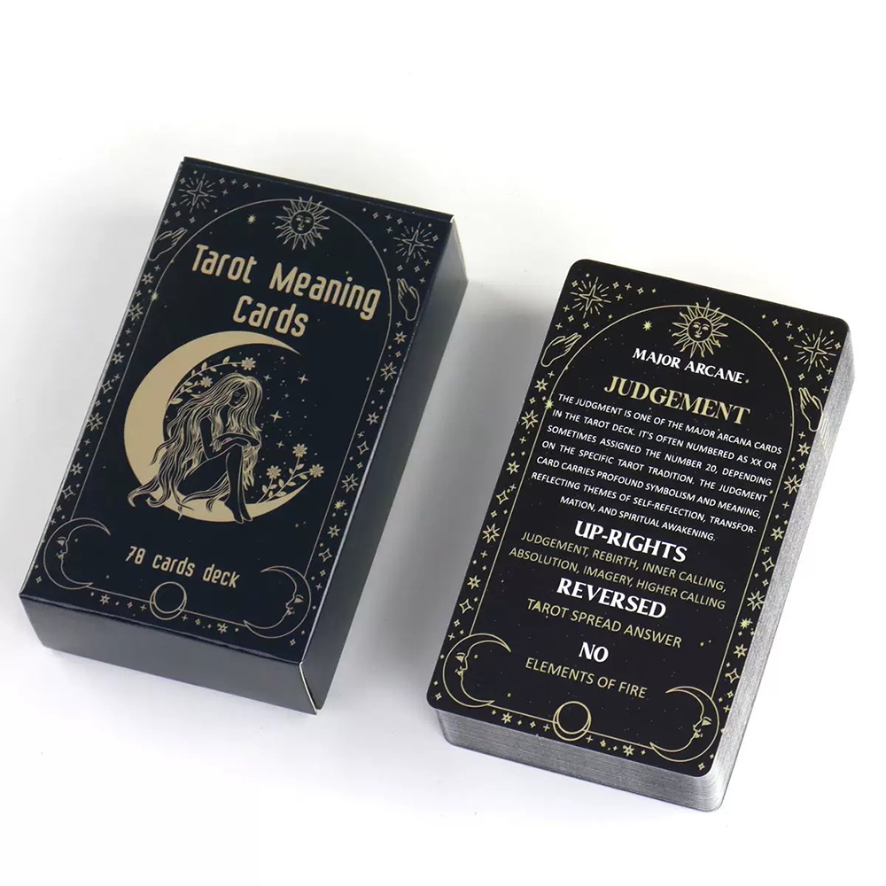 78 Cards / Deck Tarot Meaning  - Party Games Meaning recension och pris