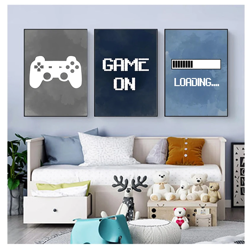 Nursery Boys Wall Decor , Gami - Party Games Kids recension och pris