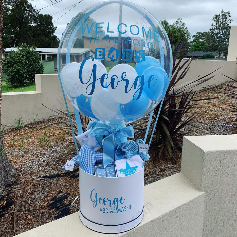 Gift Hamper Balloon Box Set Ba - Party Games Baby Shower recension och pris