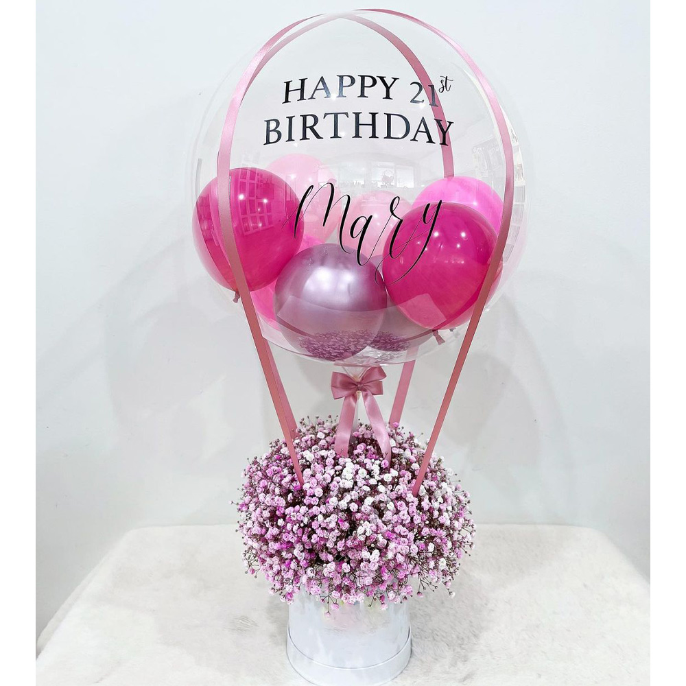 Gift Hamper Balloon Box Set Ba - Party Games Baby Shower recension och pris