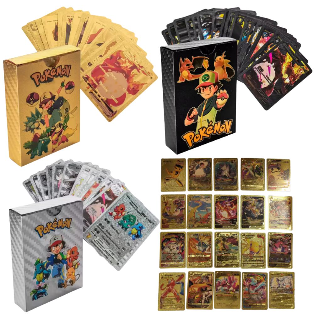 55PCS Pokémon Cards Vmax GX Go - Party Games Good recension och pris