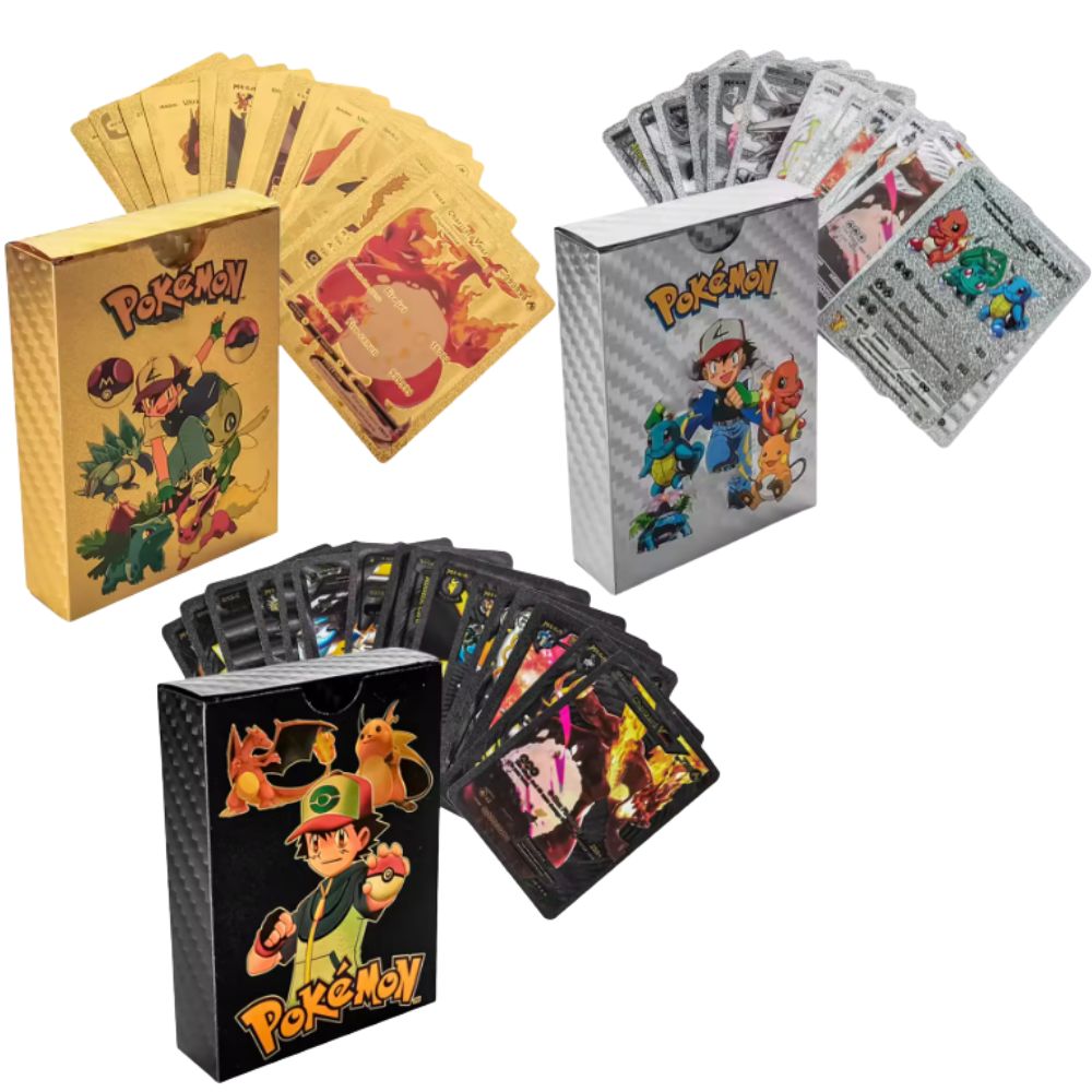 55PCS Pokémon Cards Vmax GX Go - Party Games Good recension och pris