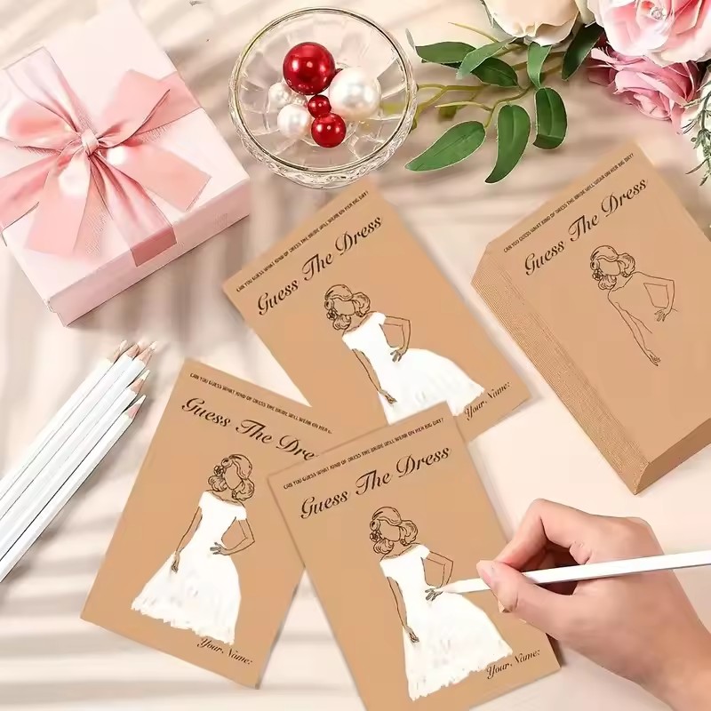 10/20Sets Guess Wedding Dress  - Party Games Bridal Shower recension och pris