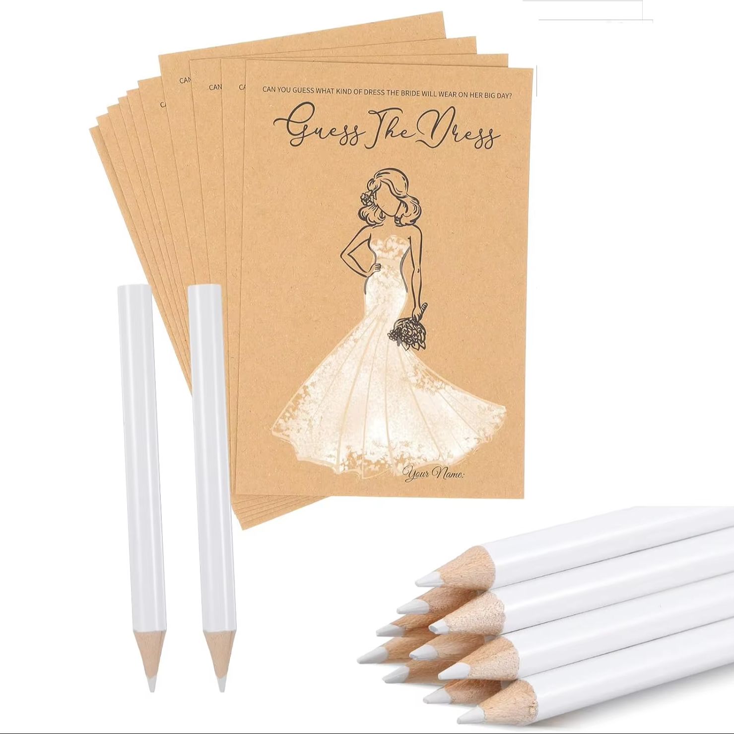 10 Sets Bridal Shower Game Kit - Party Games Bridal Shower recension och pris