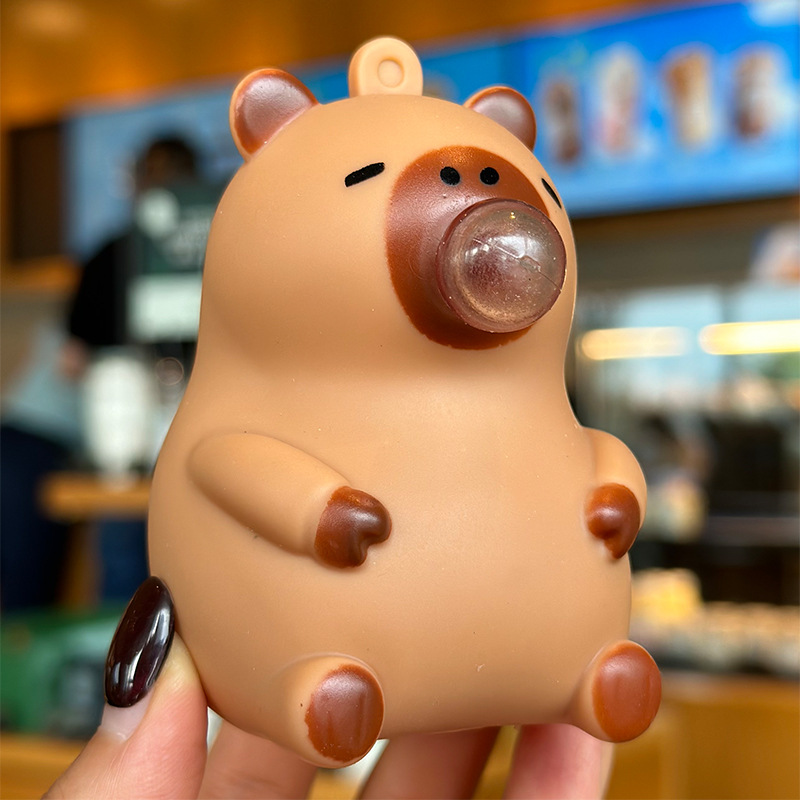 Capybara Doll Pinch Pendant To - Party Games Kids recension och pris