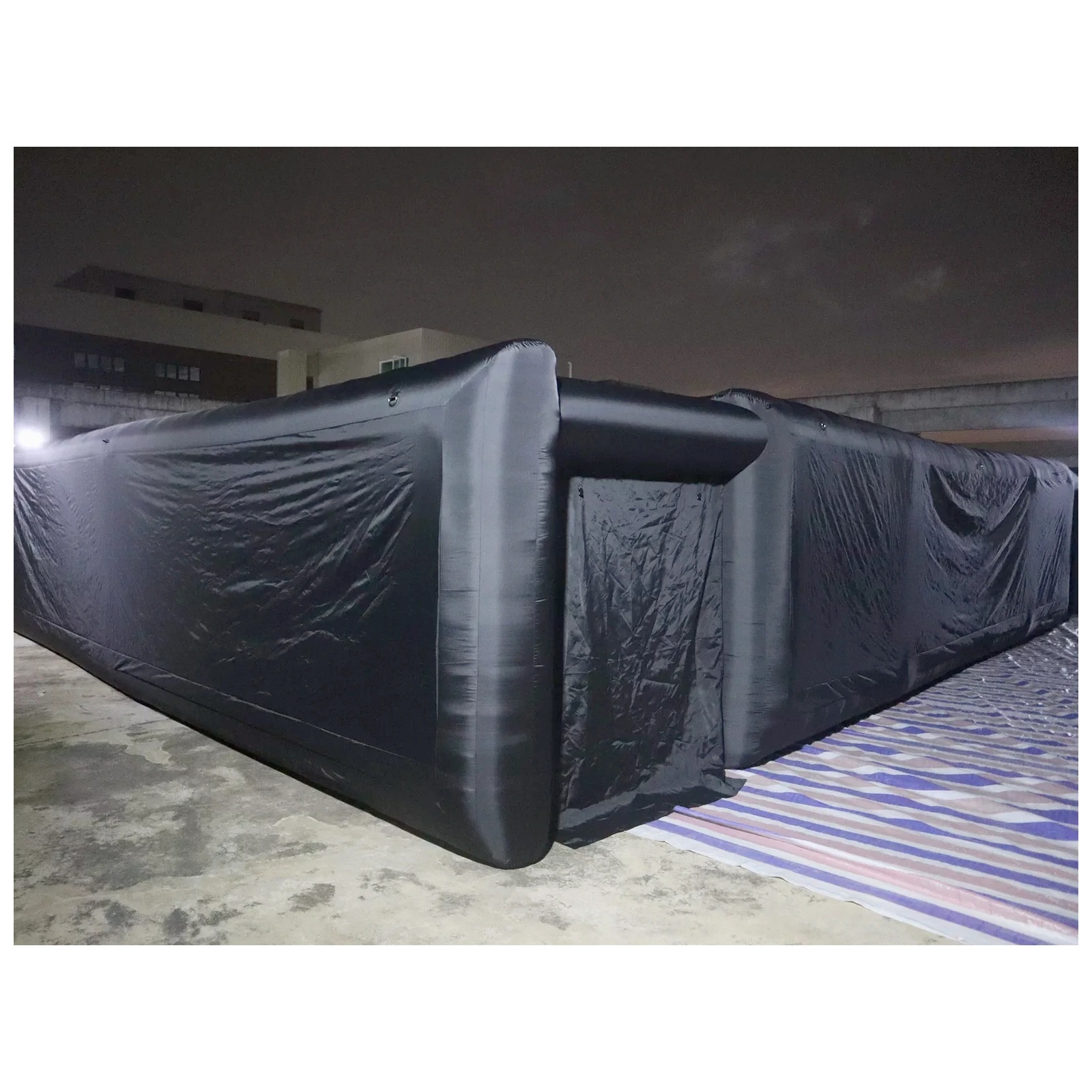 Large Plain Black Inflatable M - Party Games Kids Outdoor recension och pris