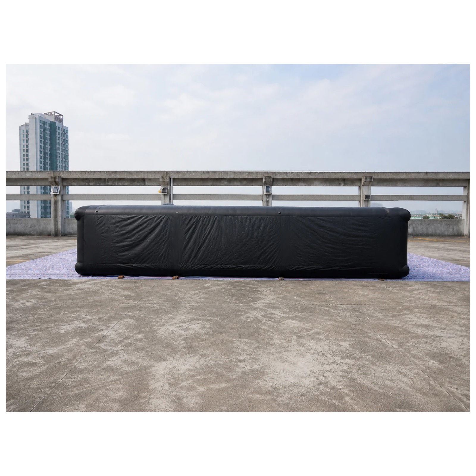 Large Plain Black Inflatable M - Party Games Kids Outdoor recension och pris