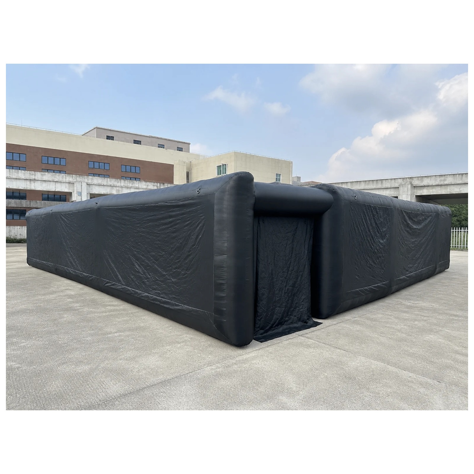 Large Plain Black Inflatable M - Party Games Kids Outdoor recension och pris