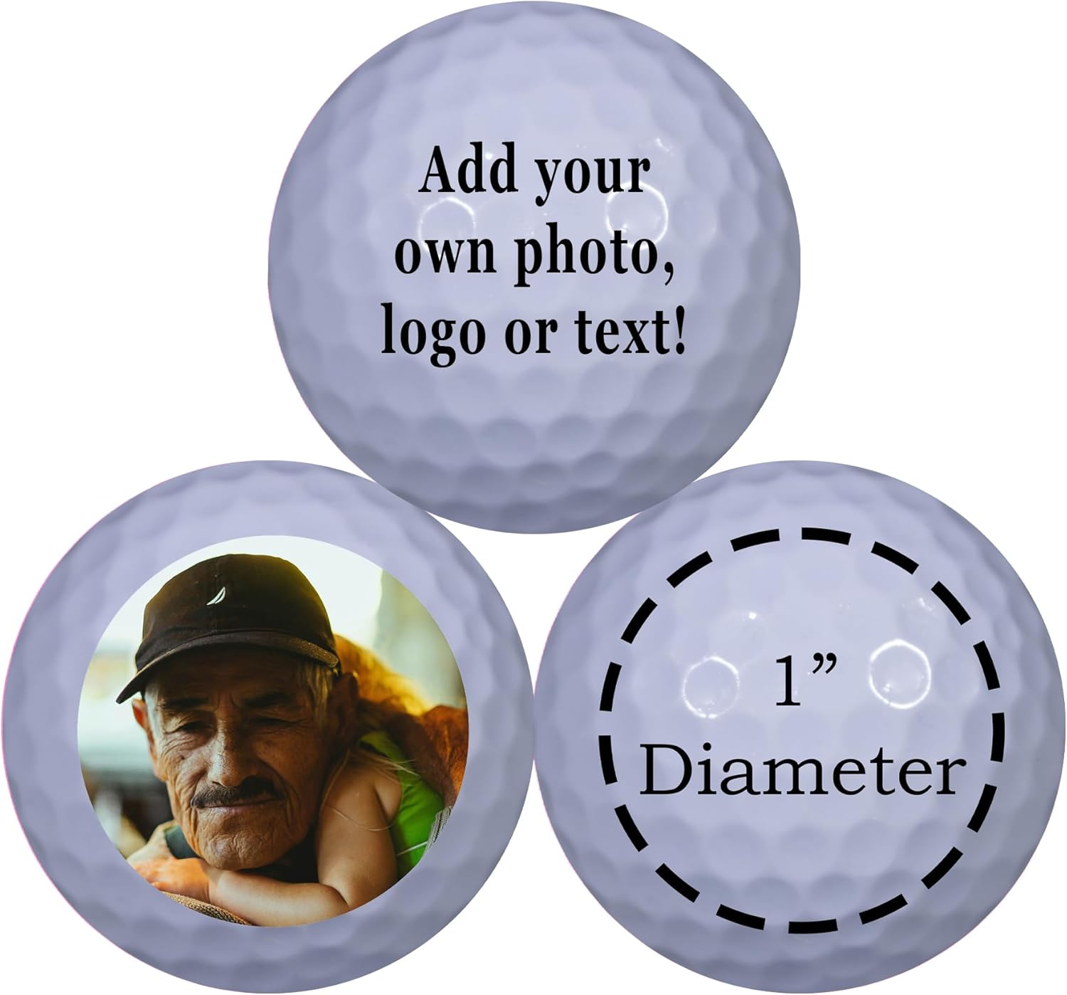 Custom Golf Balls Personalized - Party Games Golf recension och pris