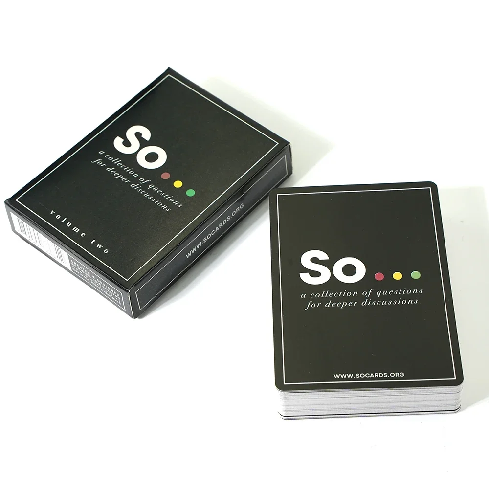 So Cards Conversation Starters - Party Games Questions For Adults recension och pris
