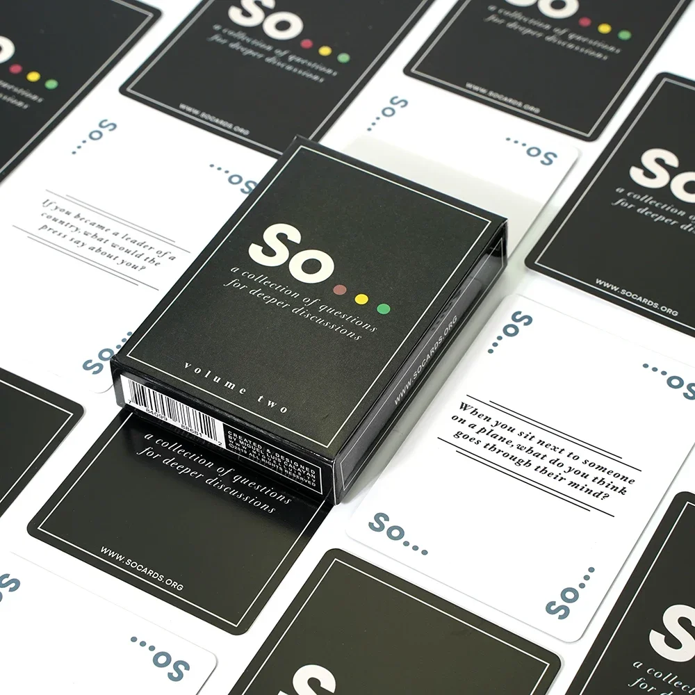 So Cards Conversation Starters - Party Games Questions For Adults recension och pris