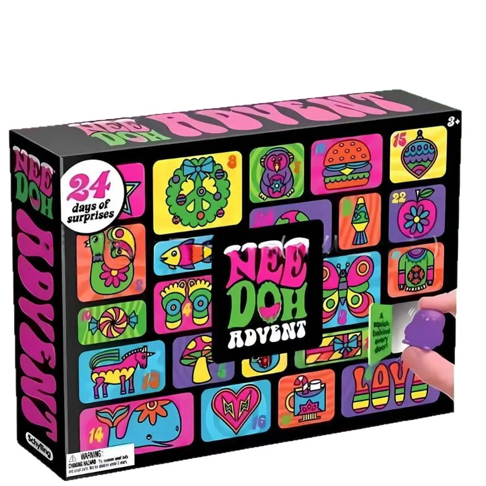 2026 New Hot Needoh Advent Cal - Party Games Kids recension och pris