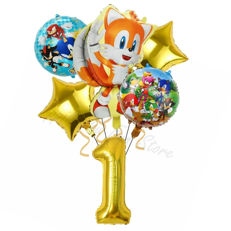 6PCS Anime Shadow Cartoon Ball - Party Games Good recension och pris
