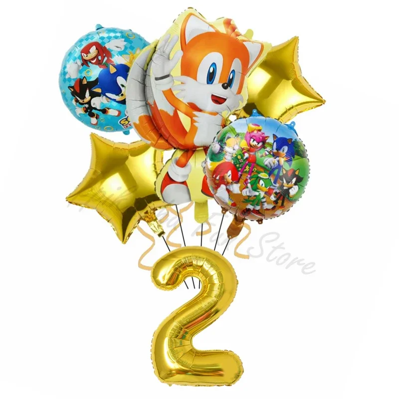 6PCS Anime Shadow Cartoon Ball - Party Games Good recension och pris