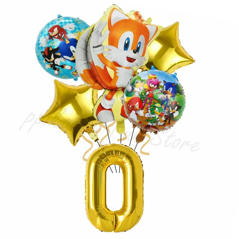 6PCS Anime Shadow Cartoon Ball - Party Games Good recension och pris