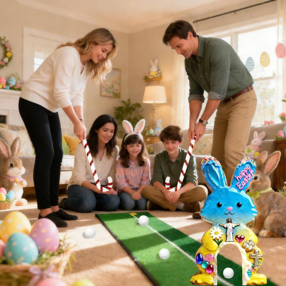 Family Golf Game Easter Bunny  - Party Games Golf recension och pris