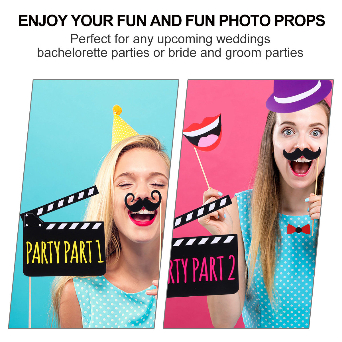 22Pcs Creative Wedding Photo P - Party Games Bridal Shower recension och pris