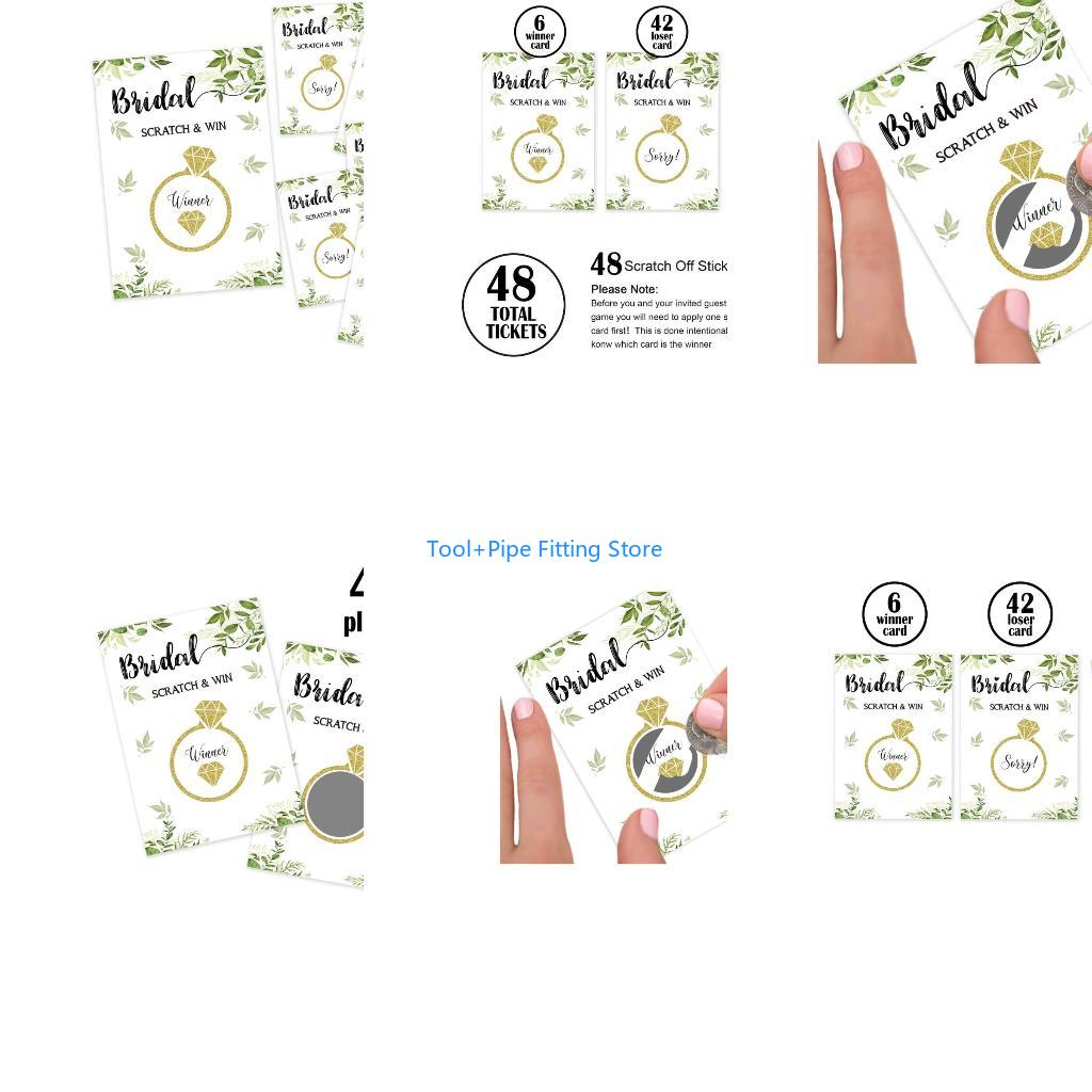 F92B Bridal Shower Scratch Off - Party Games Bridal Shower recension och pris