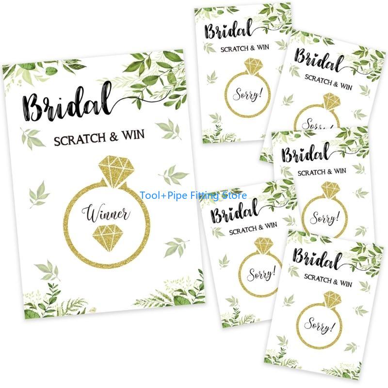 F92B Bridal Shower Scratch Off - Party Games Bridal Shower recension och pris