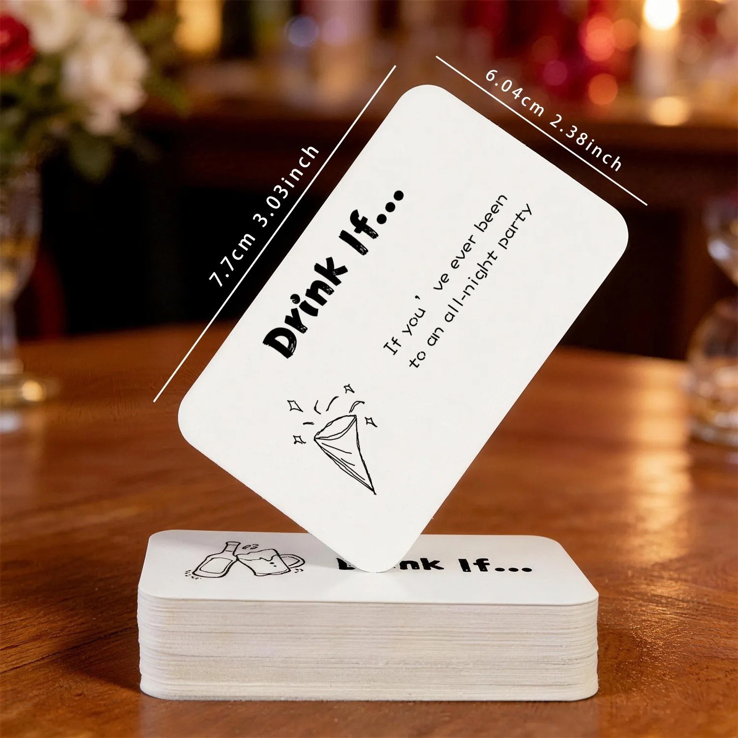 Drink If Game Cards Fun Party  - Party Games Questions For Adults recension och pris