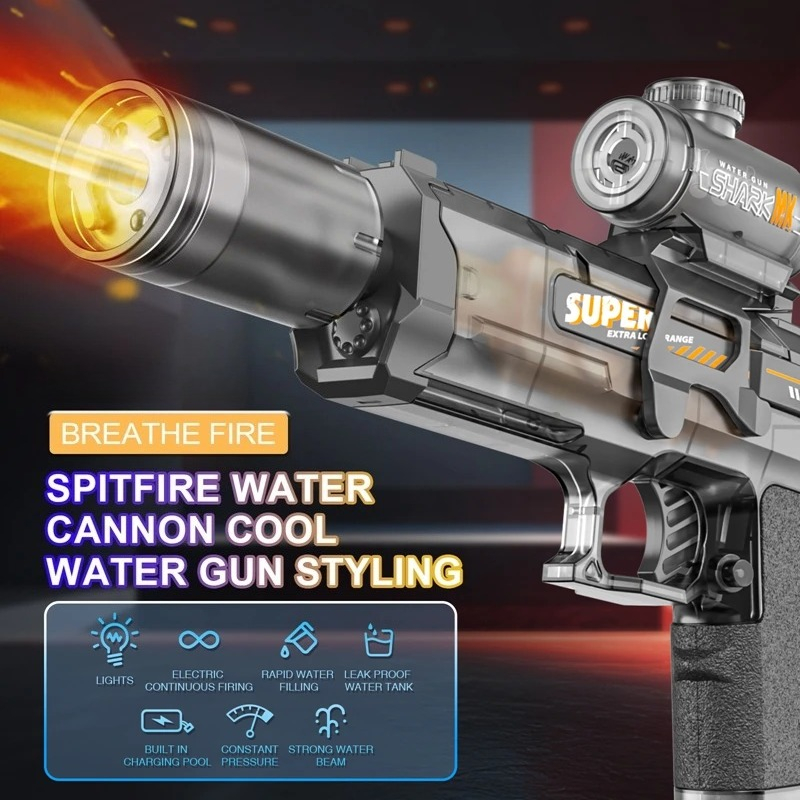 Electric Water Blaster Gun - A - Party Games Kids Outdoor recension och pris