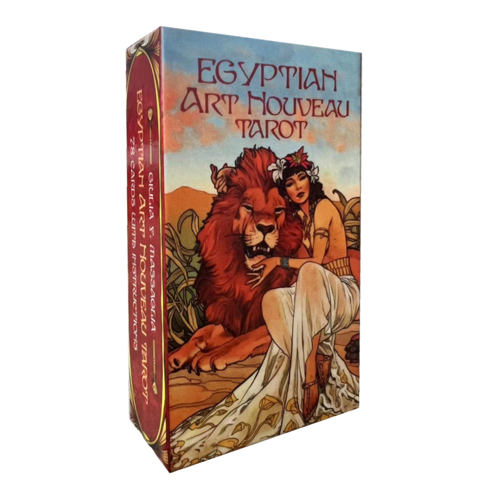 Egyptian Art Nouveau Tarot car - Party Games Meaning recension och pris