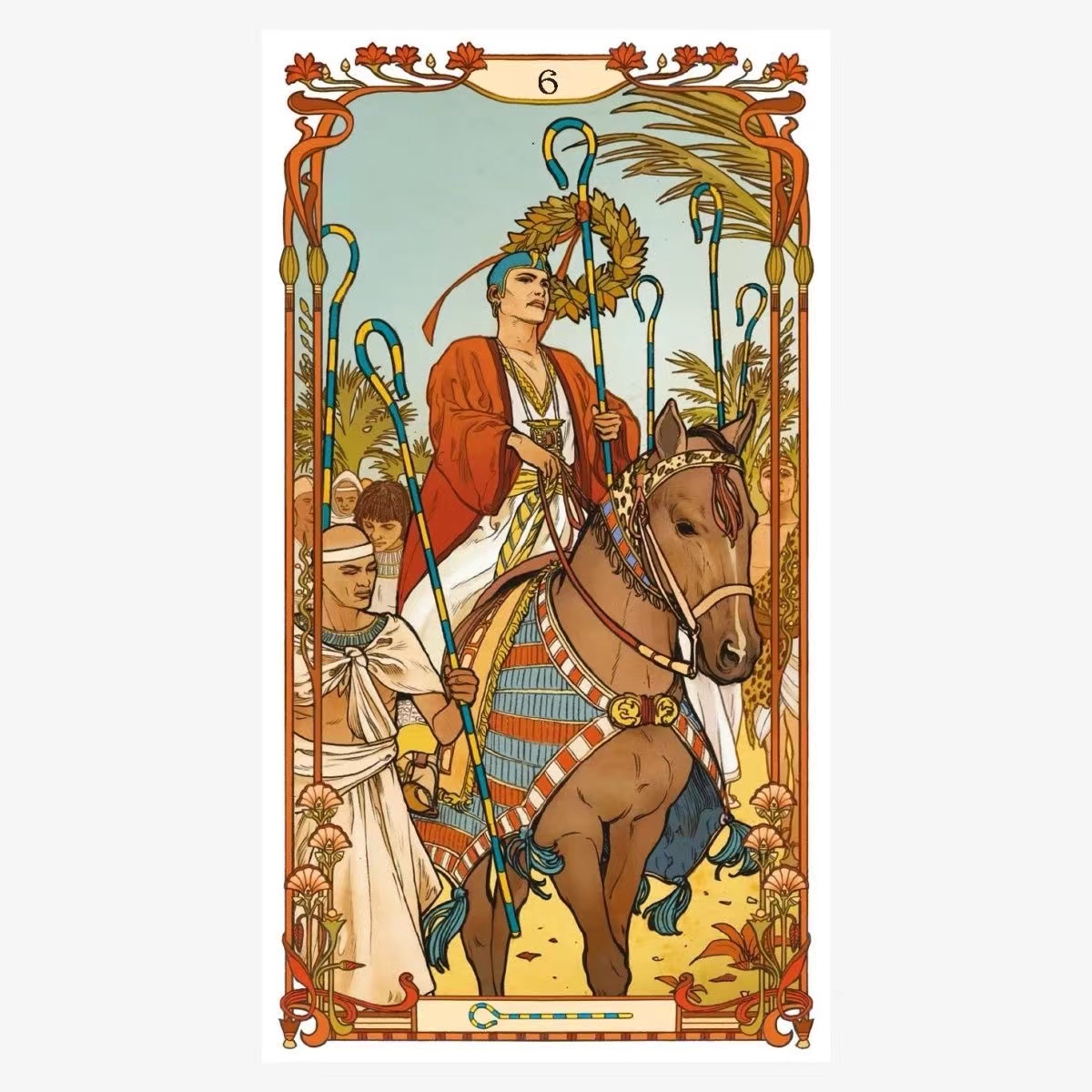 Egyptian Art Nouveau Tarot car - Party Games Meaning recension och pris